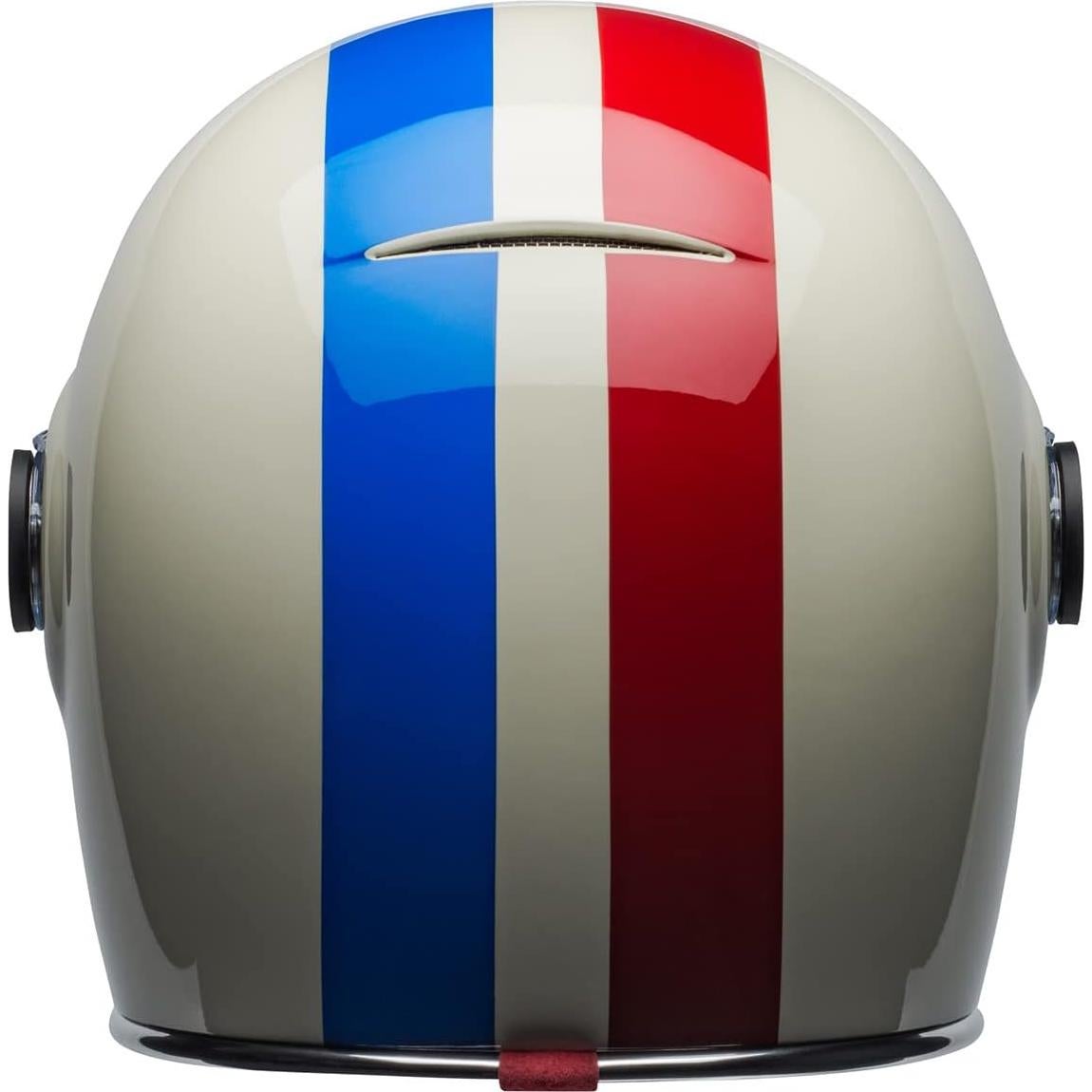 Casco BELL Bullitt Comando Blanco Vintage Rojo Azul Pequeño