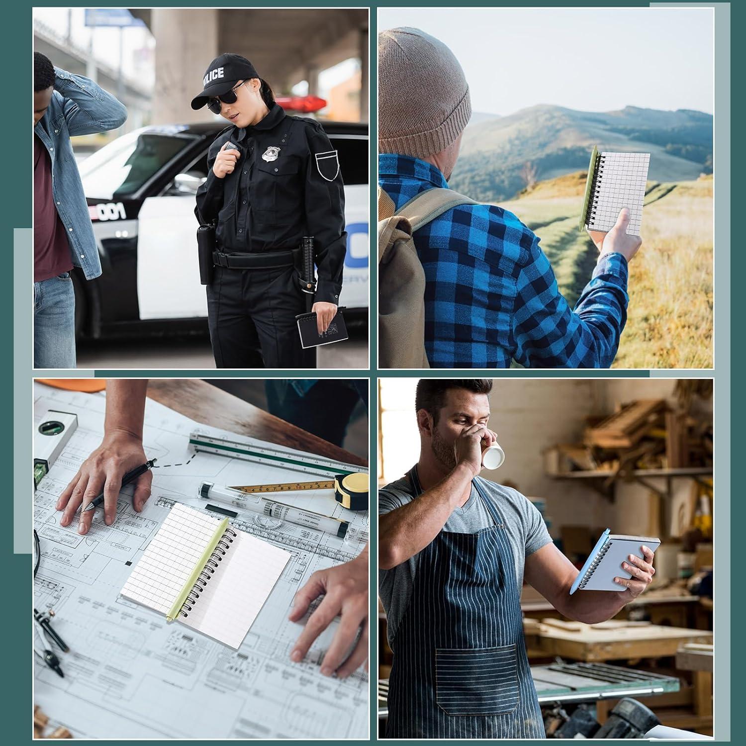 Juego de Cuadernos Impermeables PerKoop 12 Pcs 3x5"