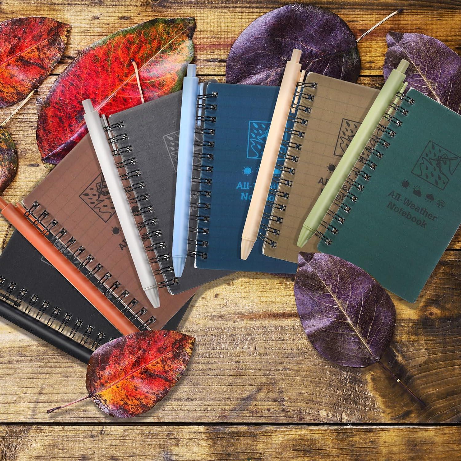 Juego de Cuadernos Impermeables PerKoop 12 Pcs 3x5"