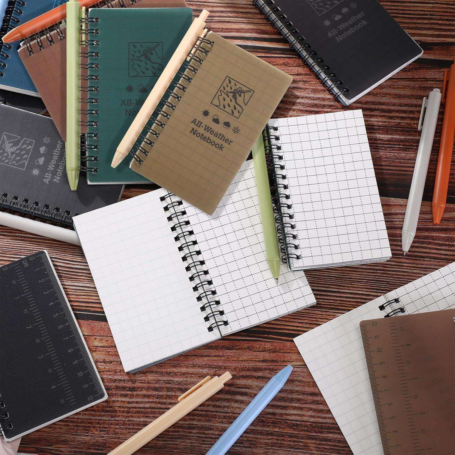 Juego de Cuadernos Impermeables PerKoop 12 Pcs 3x5"