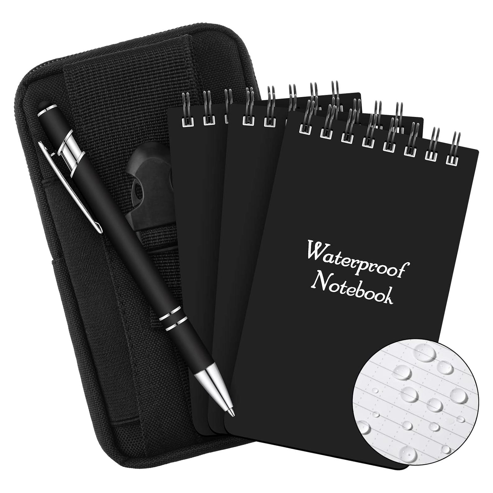 Conjunto Cuaderno Impermeable y Bolígrafo Eaasty 5 Piezas