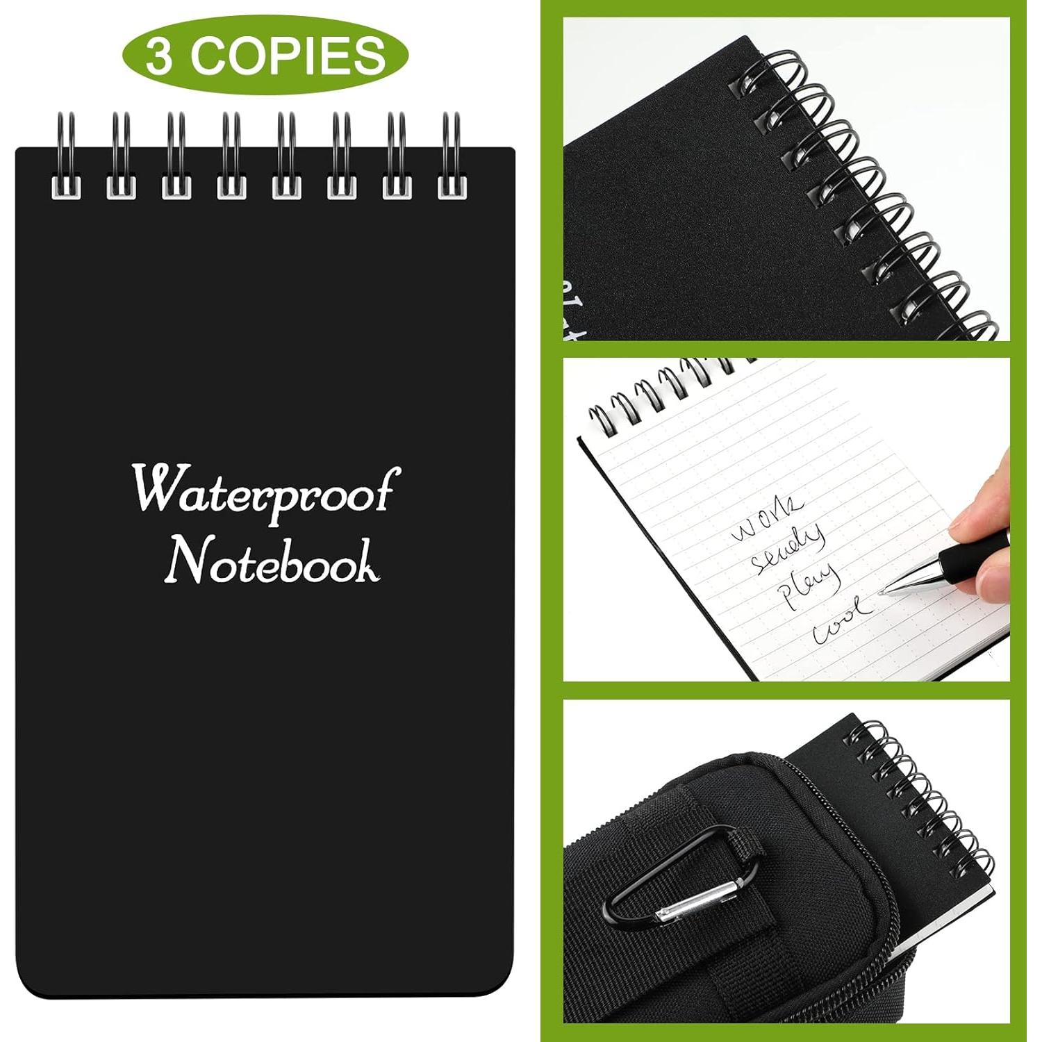 Conjunto Cuaderno Impermeable y Bolígrafo Eaasty 5 Piezas