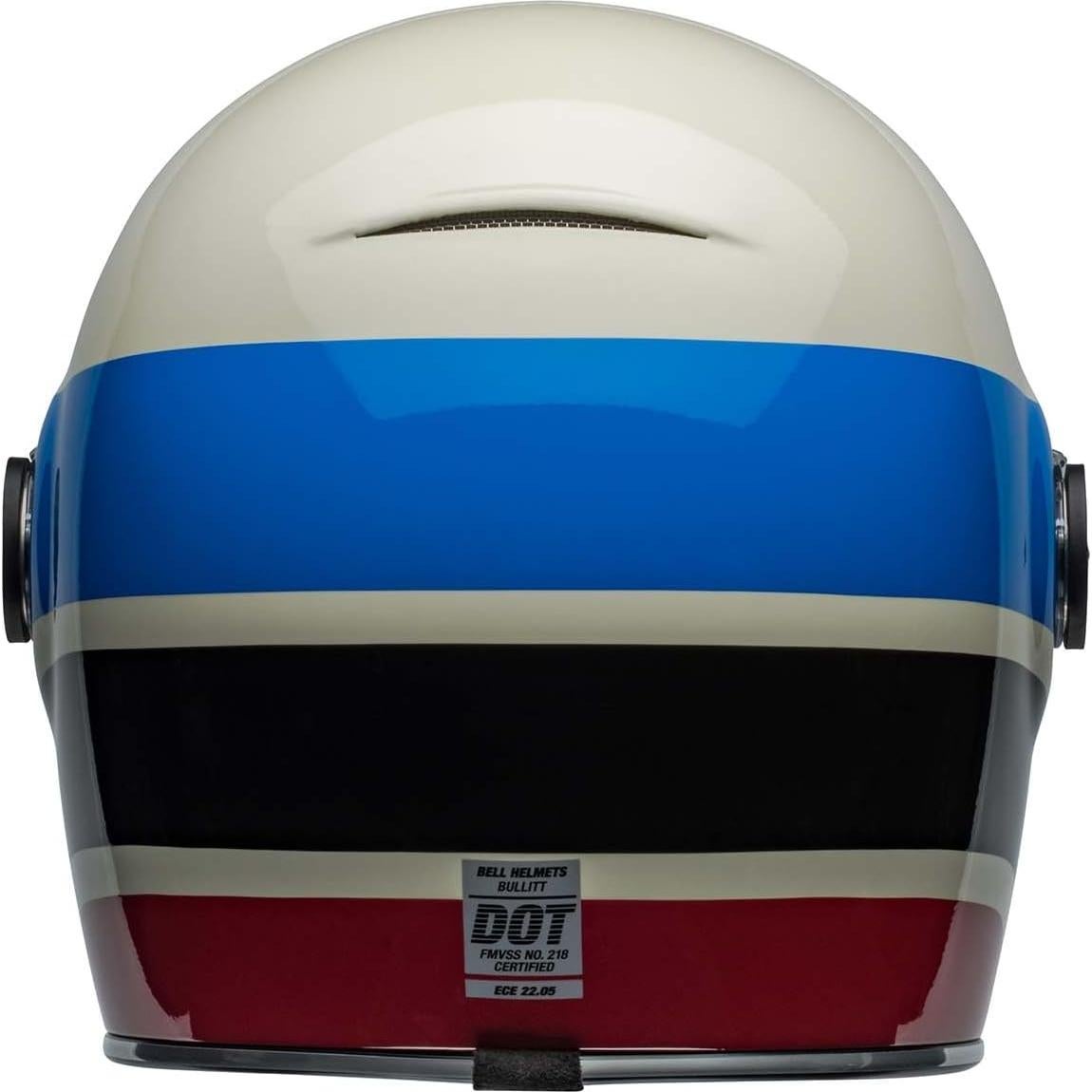 Casco Bullitt BELL Speedway Gloss Vintage Blanco/Azul P
