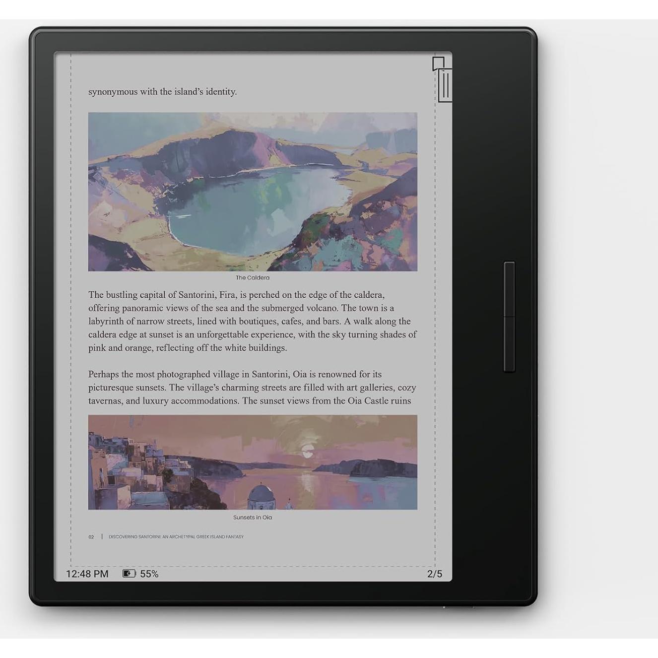 Tablet BOOX Go 7" E Ink 4G 64GB Pantalla Color Luz Frontal