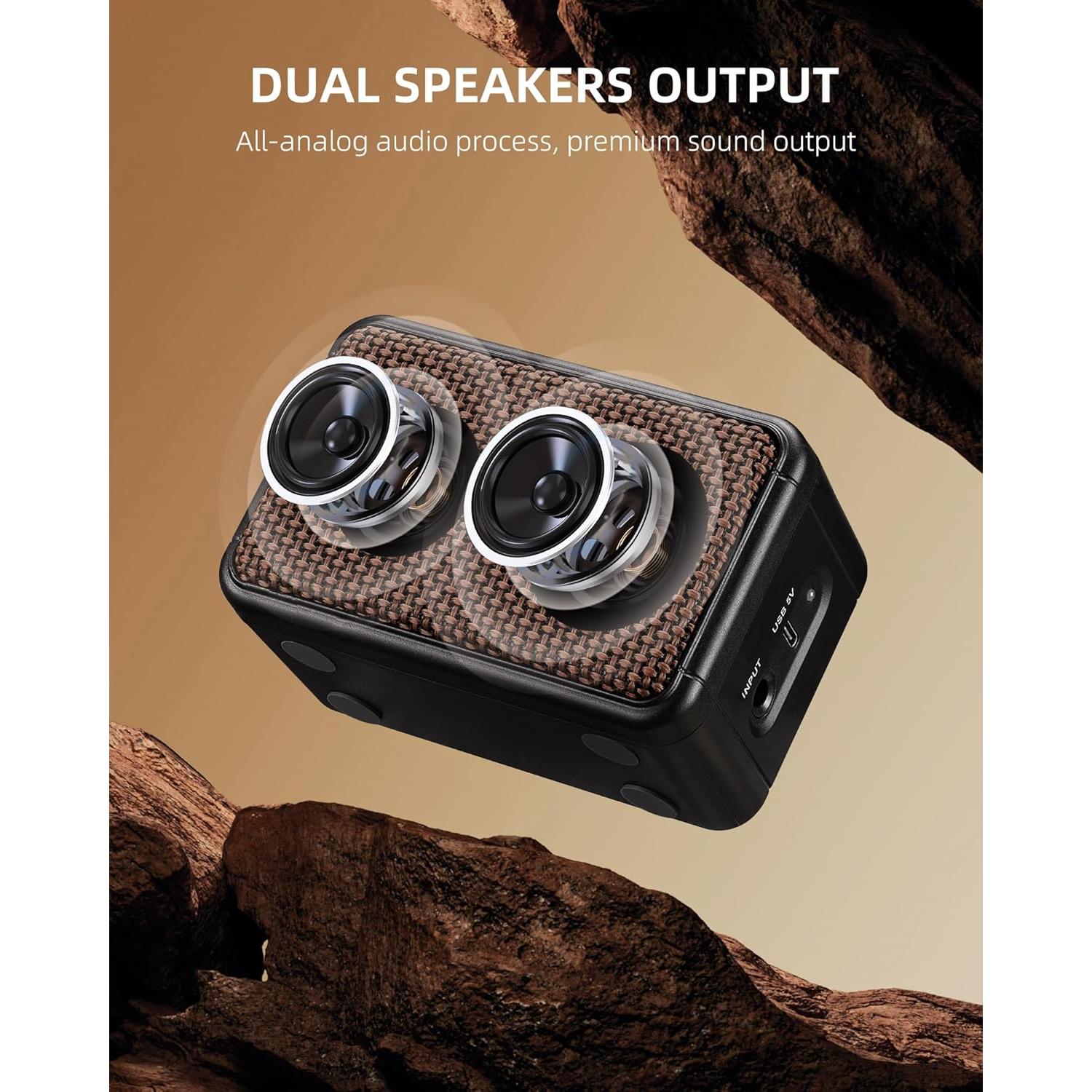 Amplificador de guitarra eléctrica LEKATO AG-04 Bluetooth 5W