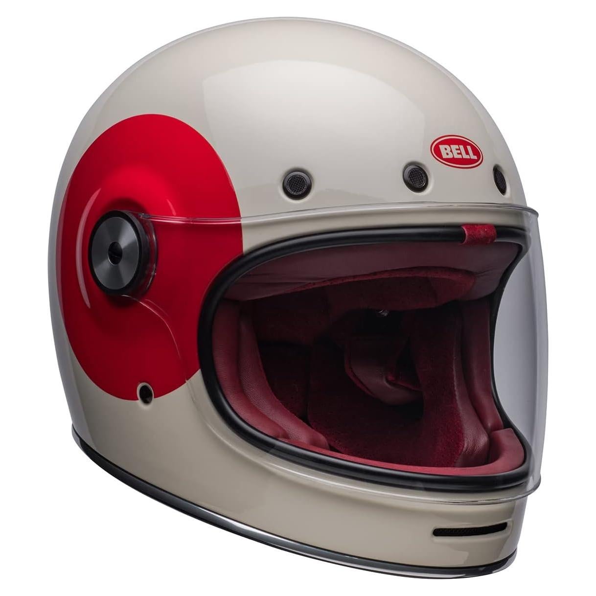 Casco BELL Bullitt Mediano Gloss Blanco Vintage/Oxblood