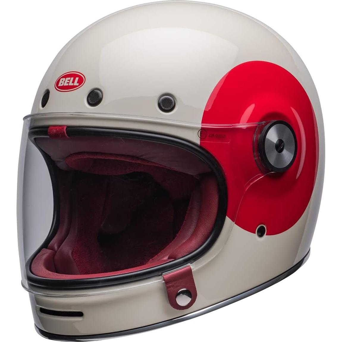 Casco BELL Bullitt Mediano Gloss Blanco Vintage/Oxblood