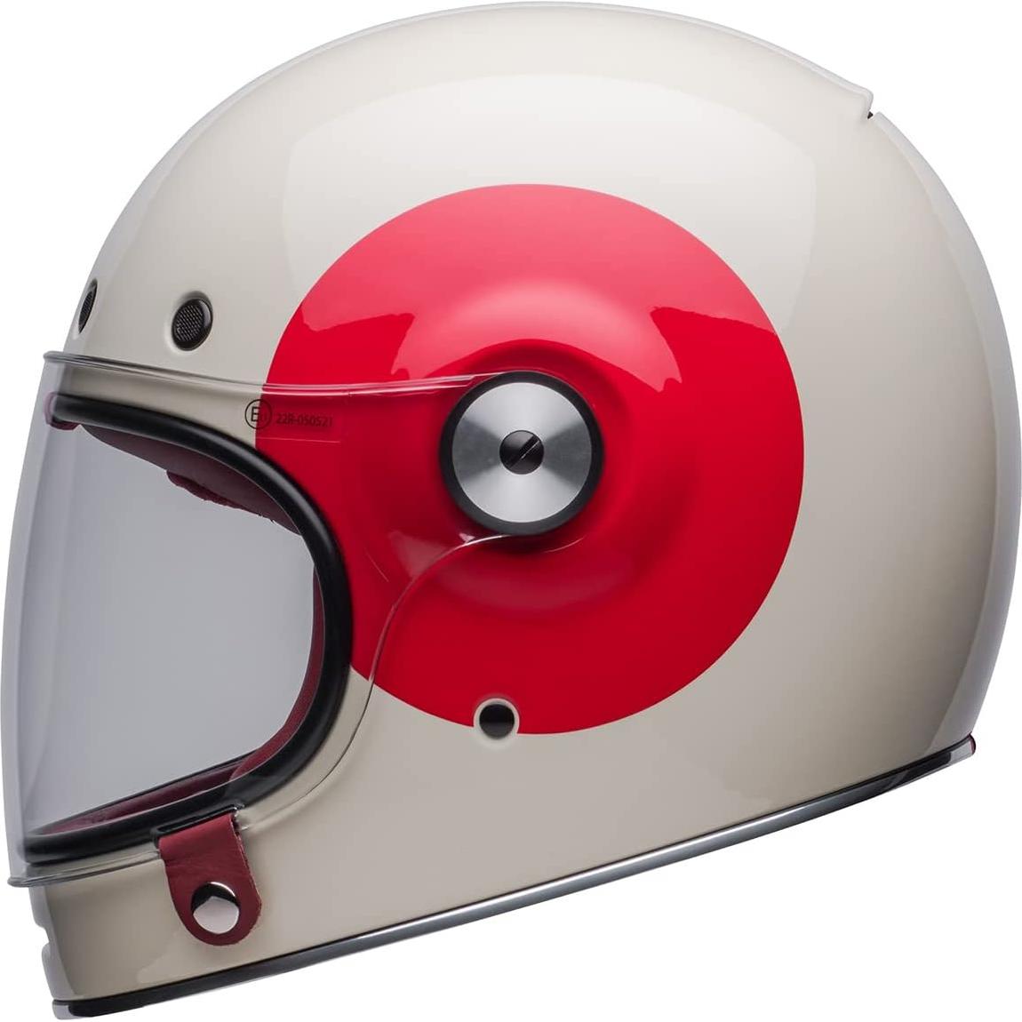 Casco BELL Bullitt Mediano Gloss Blanco Vintage/Oxblood