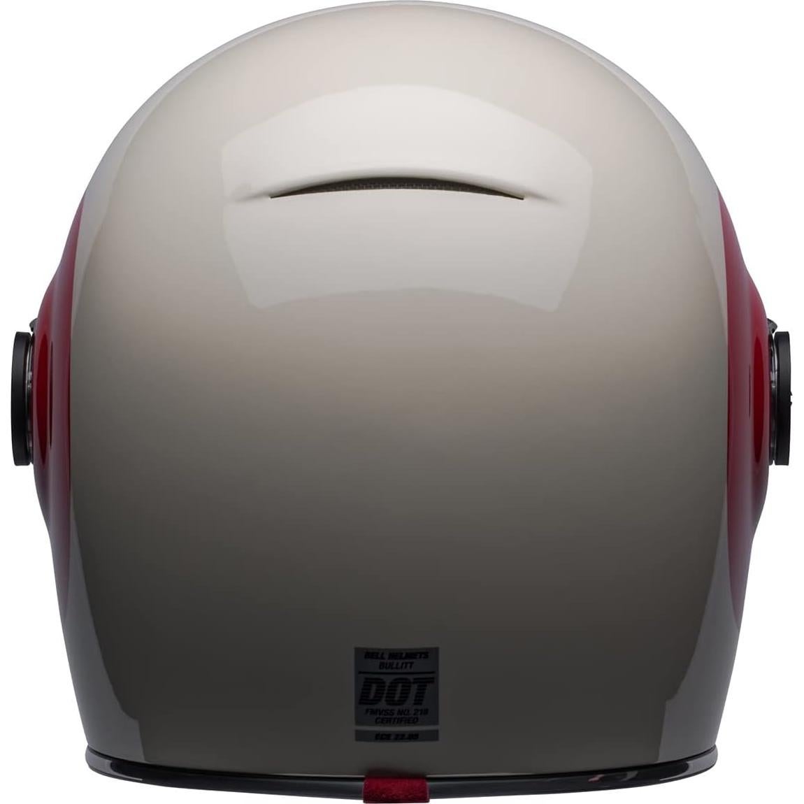 Casco BELL Bullitt Mediano Gloss Blanco Vintage/Oxblood