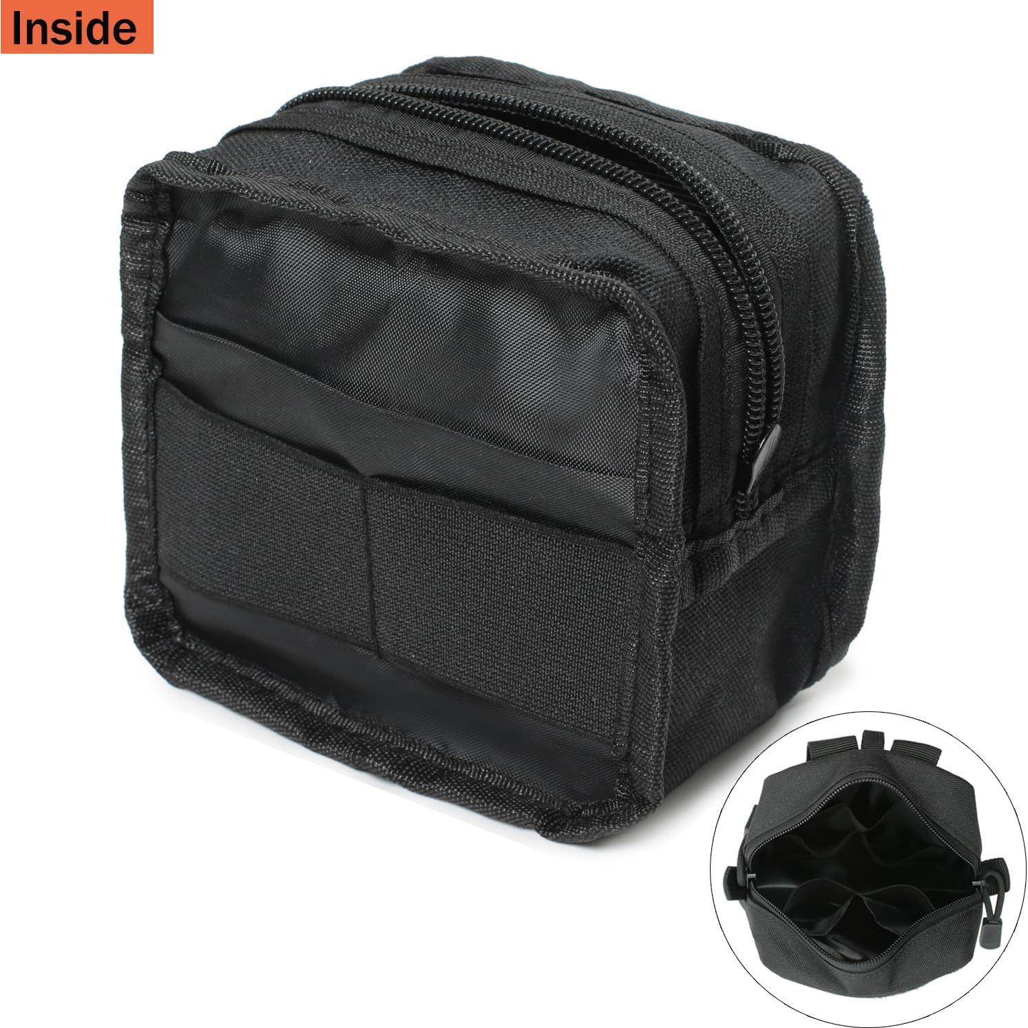 Paquete de 2 Bolsas Tácticas Molle Katadem 11.43x6.35cm
