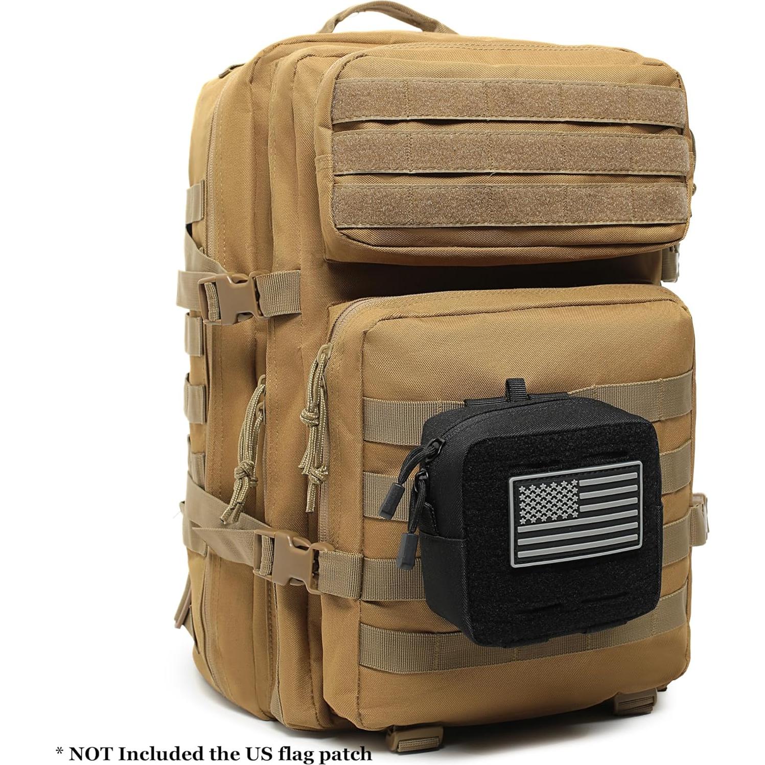 Paquete de 2 Bolsas Tácticas Molle Katadem 11.43x6.35cm