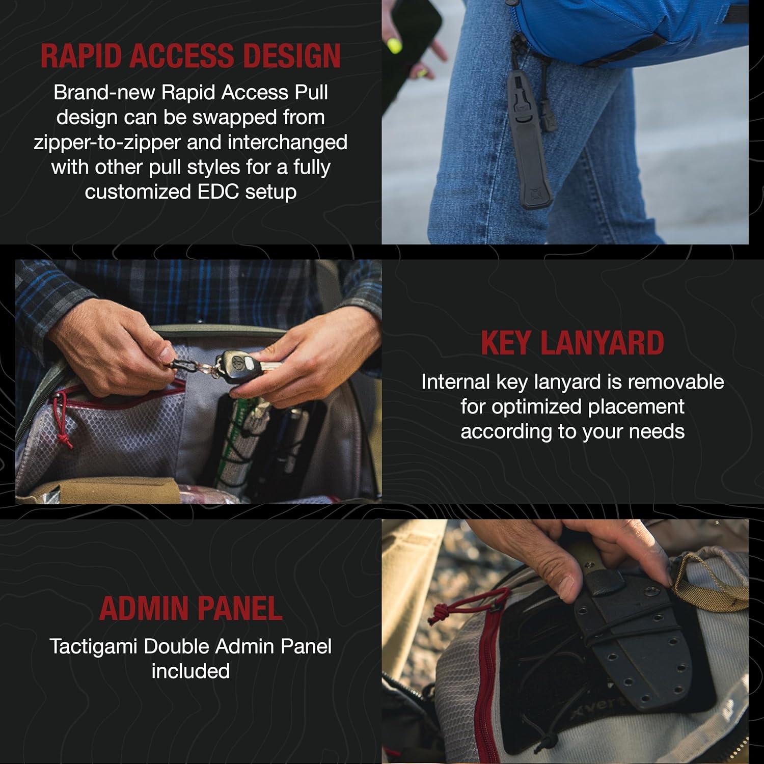 Bolsa de Bandolera Táctica Vertx Navigator 10L Azul Real