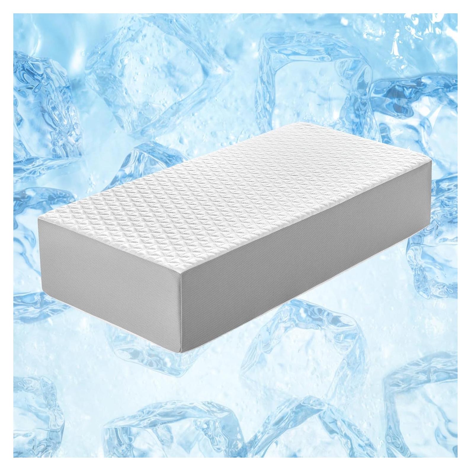 Cojín Cubo Refrigerante Kehangte 61x30.5cm Espuma Viscoelástica