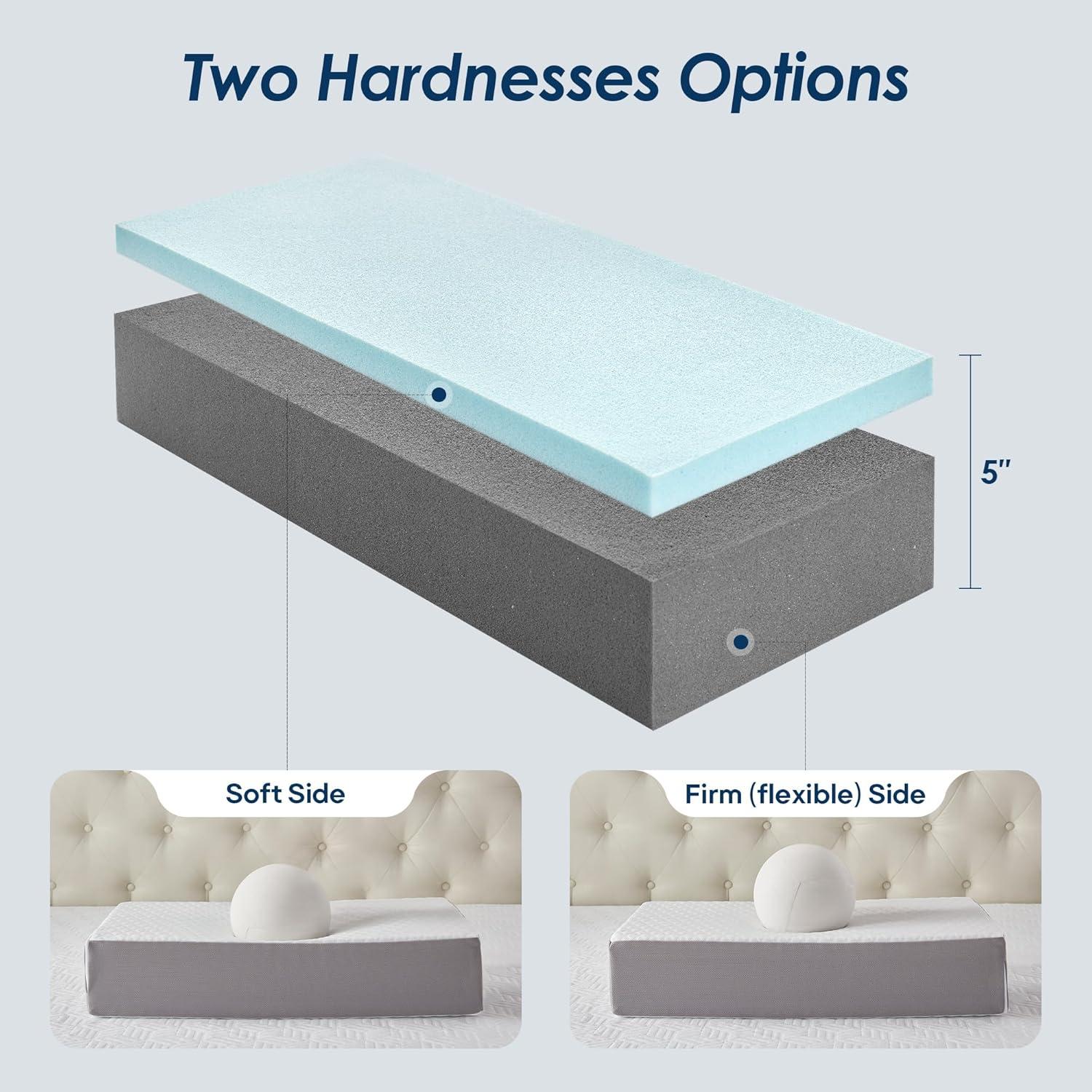 Cojín Cubo Refrigerante Kehangte 61x30.5cm Espuma Viscoelástica