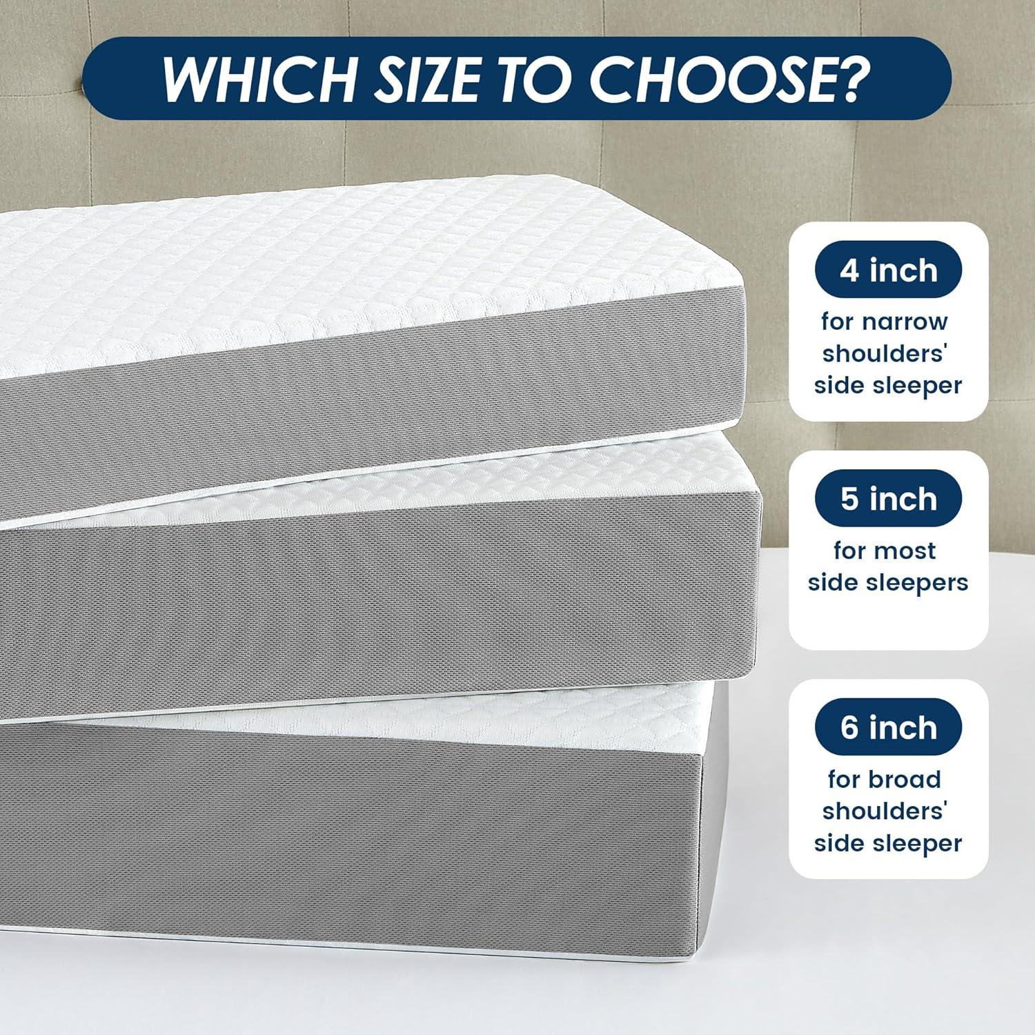 Cojín Cubo Refrigerante Kehangte 61x30.5cm Espuma Viscoelástica