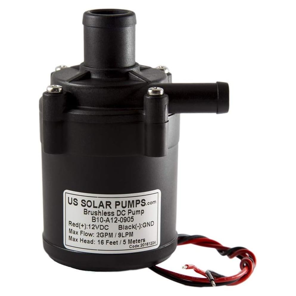 Bomba de Circulación Sumergible 24V US Solar Pumps 9 LPM