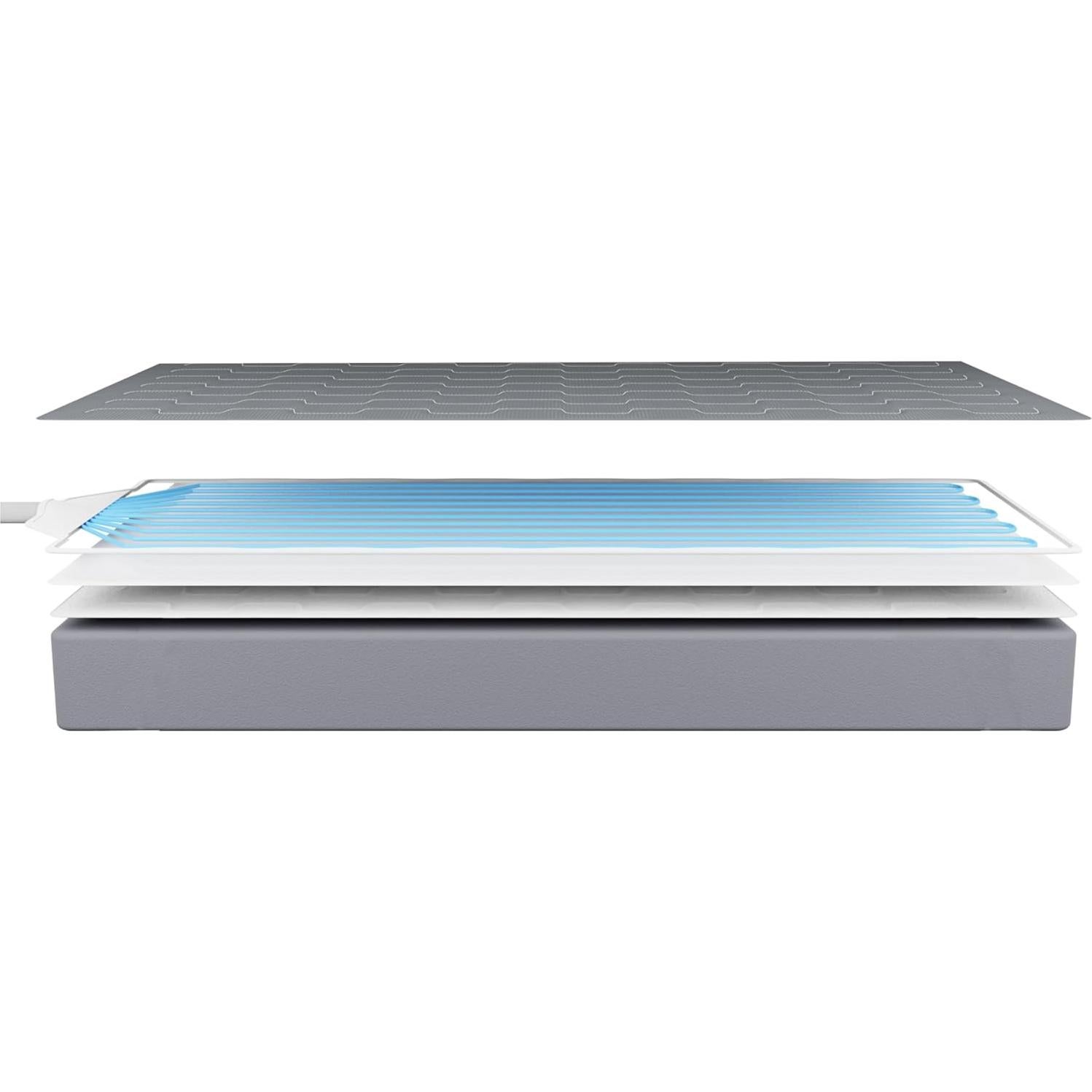 Chilipad Dock Pro with Cool Mesh Bed Cooling System - Active Cooling & Heating Mattress Pad for Optimal Sleep, Temp Range of 55-115F, ME Half Queen Bedsize (30" W x 80" L)