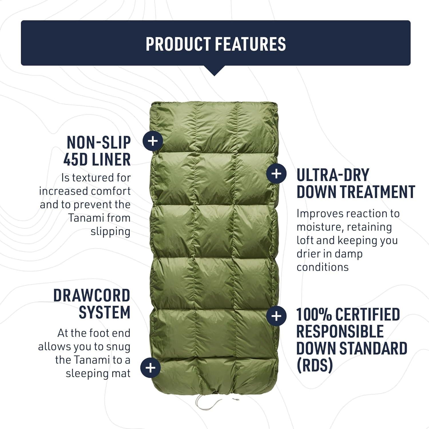 Saco de dormir individual Sea to Summit Tanami Down 7°C