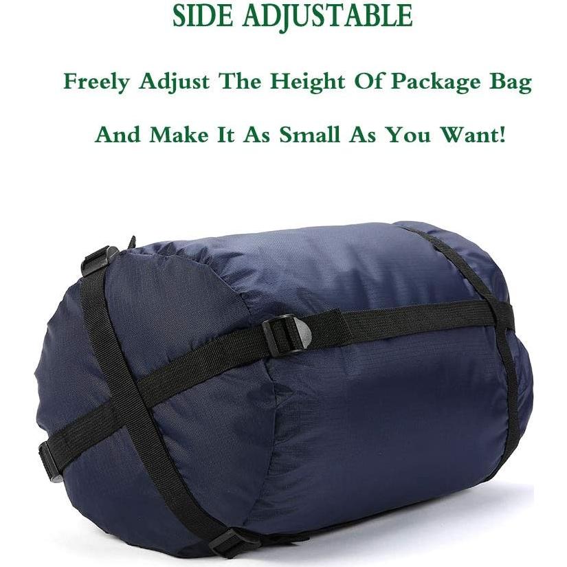 Saco de Compresión Borogo 46L Impermeable 2 Piezas Azul