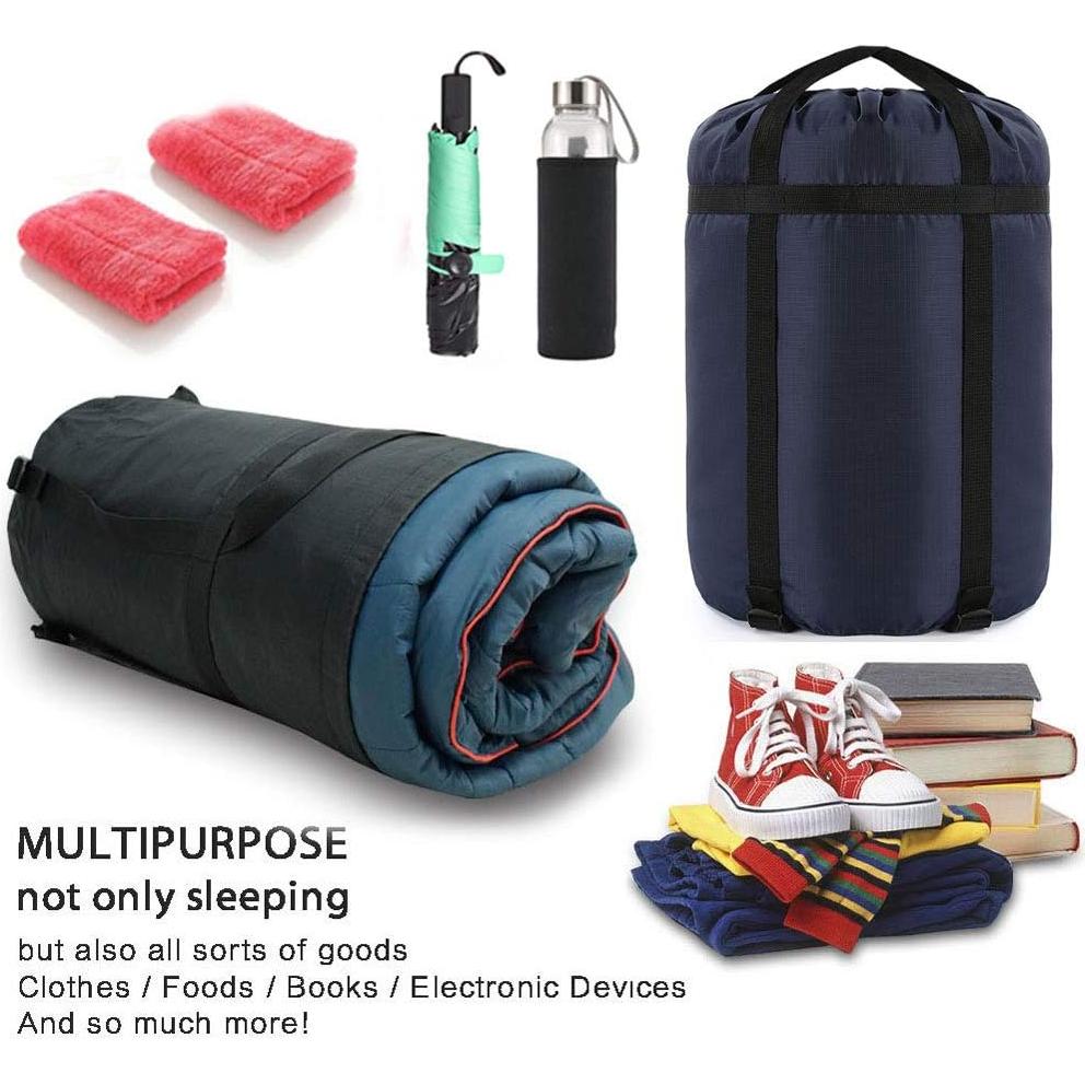 Saco de Compresión Borogo 46L Impermeable 2 Piezas Azul