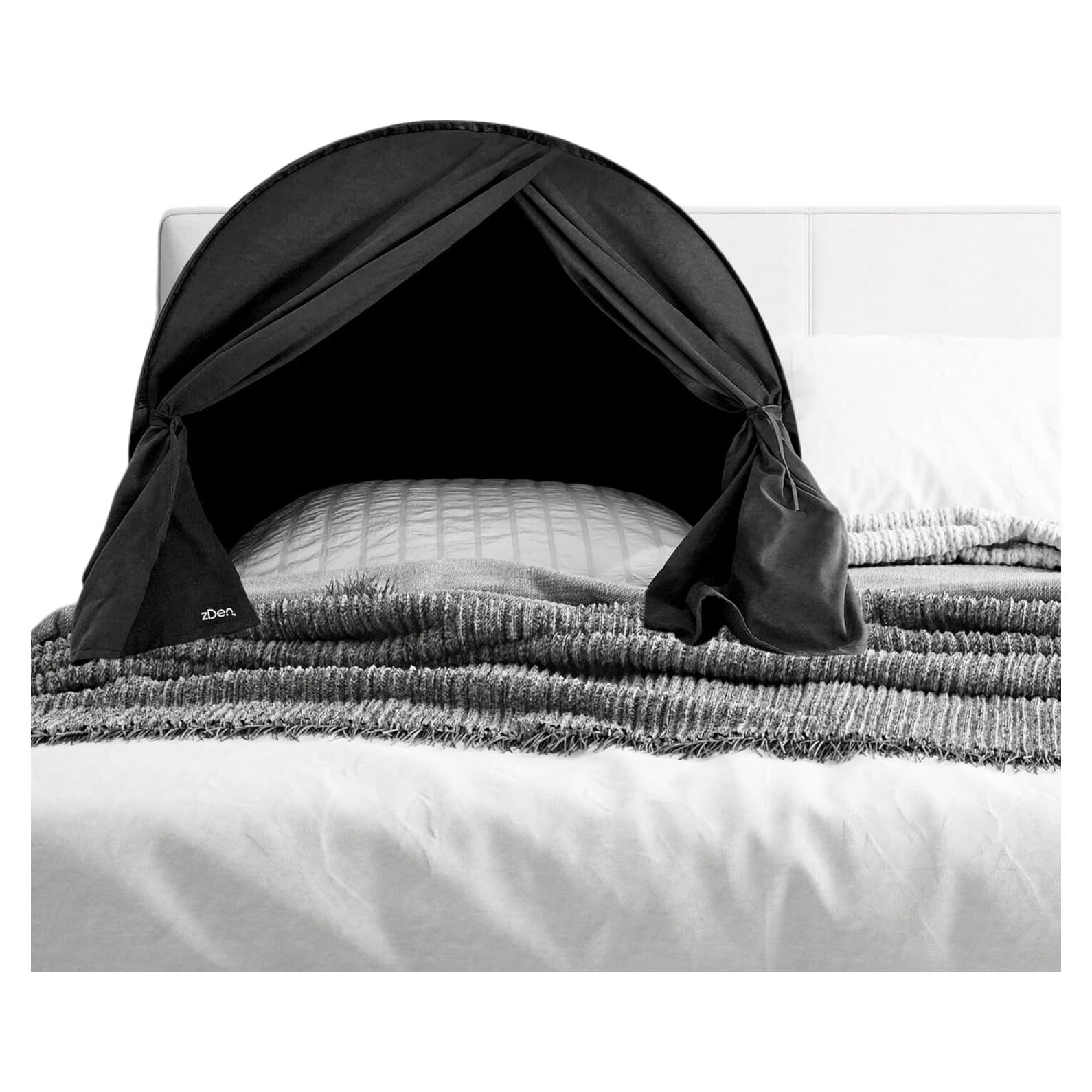 Carpa de Cama Oscurecida zDen-1 para Sueño Privado y Seguro
