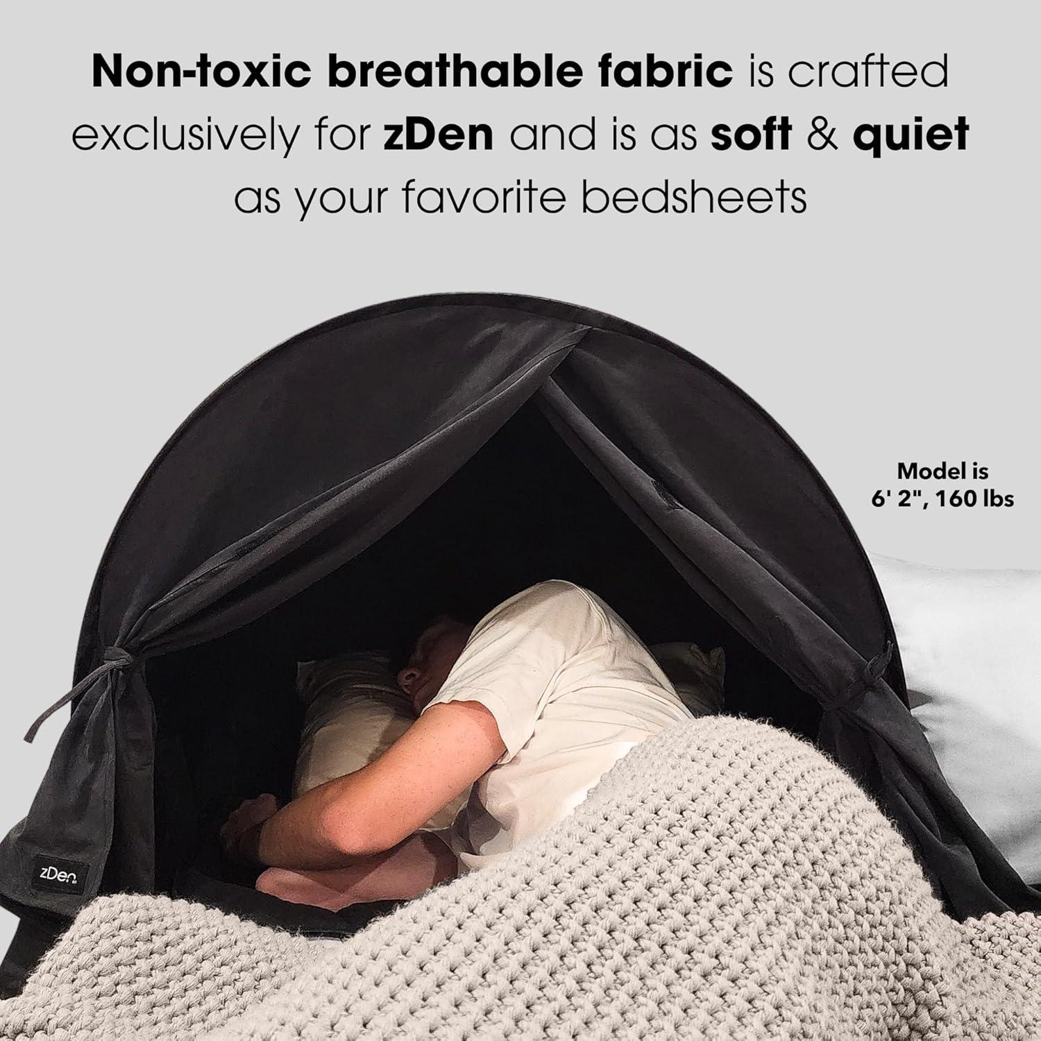 Carpa de Cama Oscurecida zDen-1 para Sueño Privado y Seguro