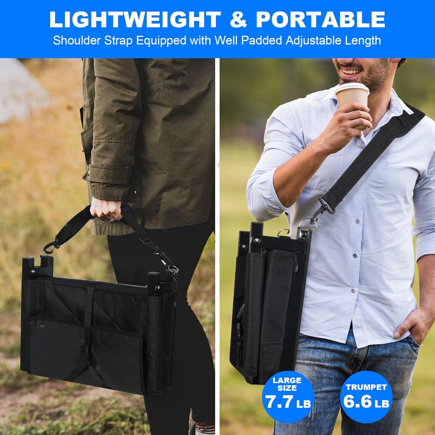 Asiento de Estadio Plegable Aviderxb KTZY-US con Cojín 5cm