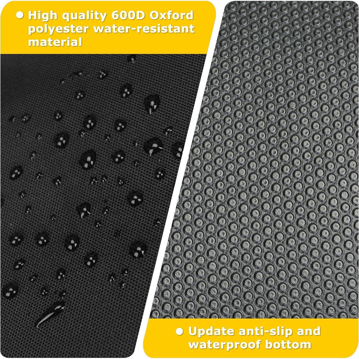 XGEAR Bleacher Chairs with Back and Cushion Extra Thick Padded Cushion Chair Back and Armrest Support， Water Resistant and Lightweight Stadium Chair, 6 Reclining Positions Adjustable