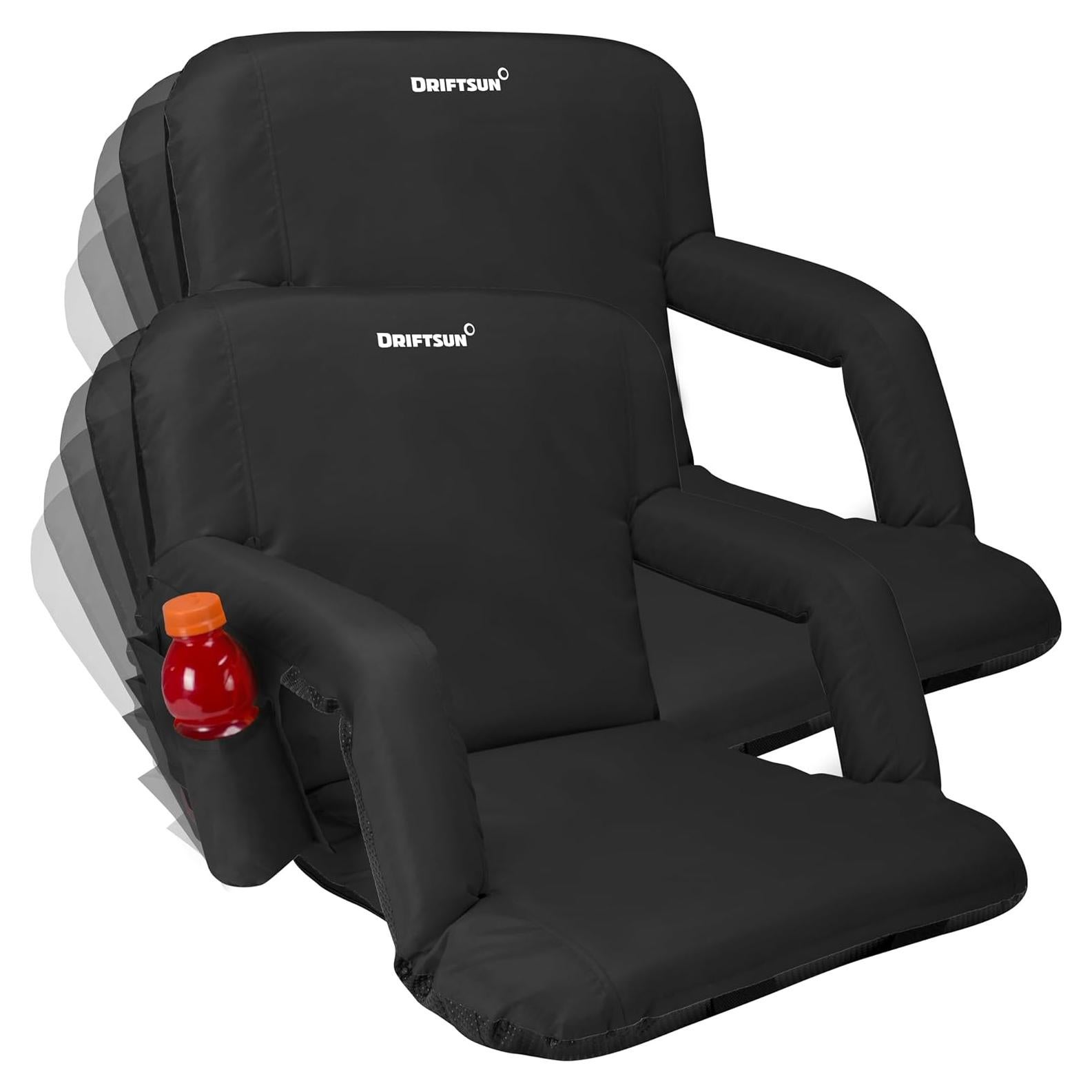 Asientos de Estadio Driftsun Deluxe con Soporte Espalda - 2 Unidades