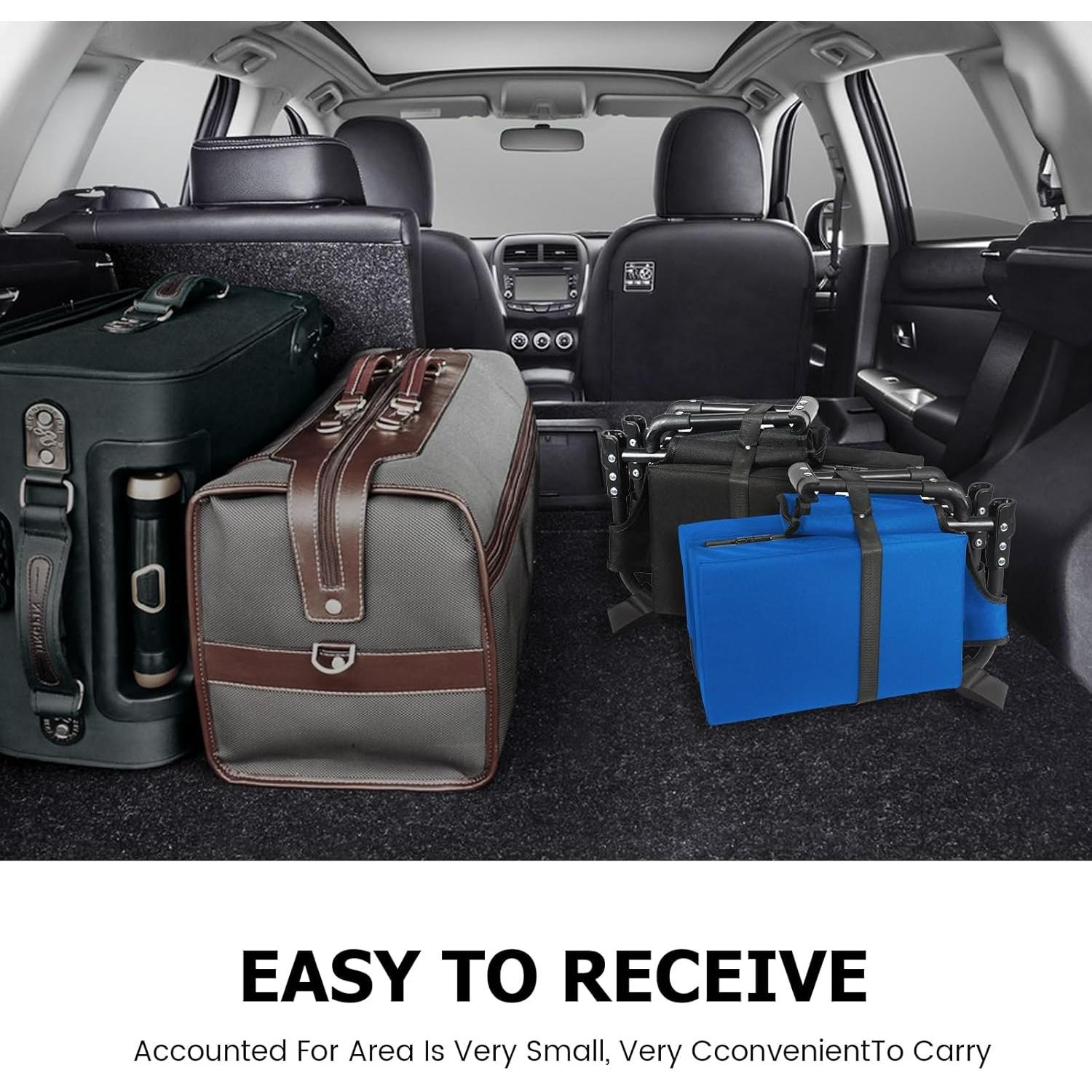 Silla de Estadio Plegable Behairity con Respaldo Alto y Acolchado