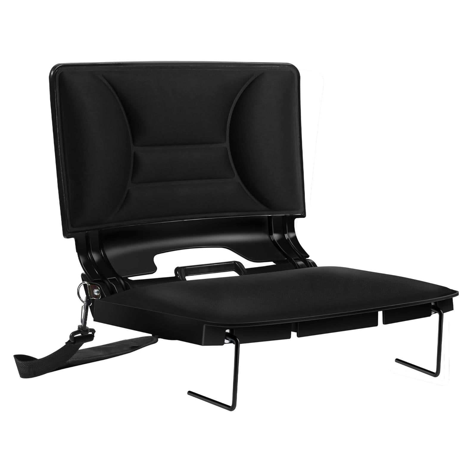 Silla de Graderías Plegable VCVCVOF con Cojín Acolchado