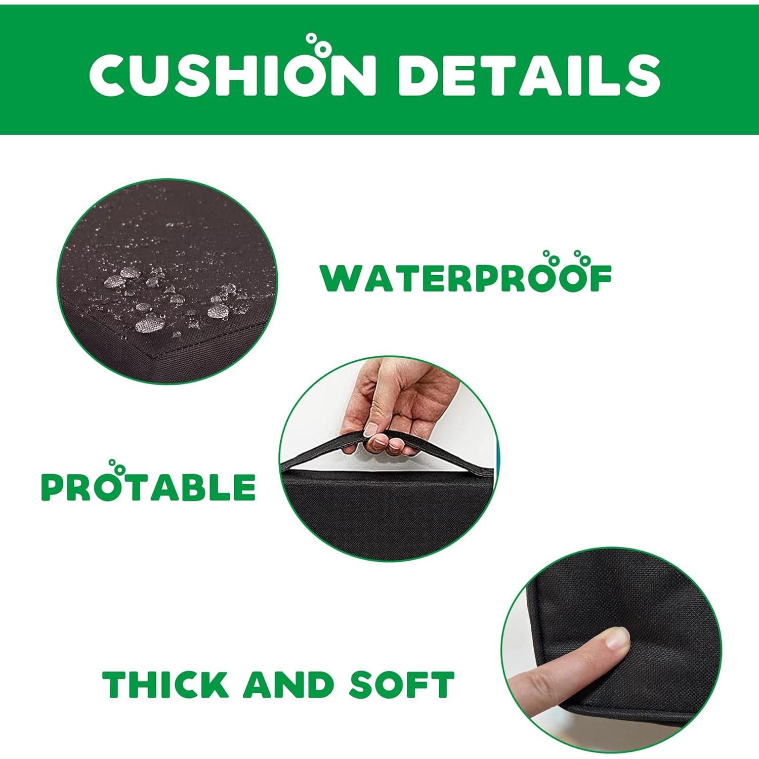 Cojín Impermeable ZOMPAKER para Estadio y Camping 42x34cm