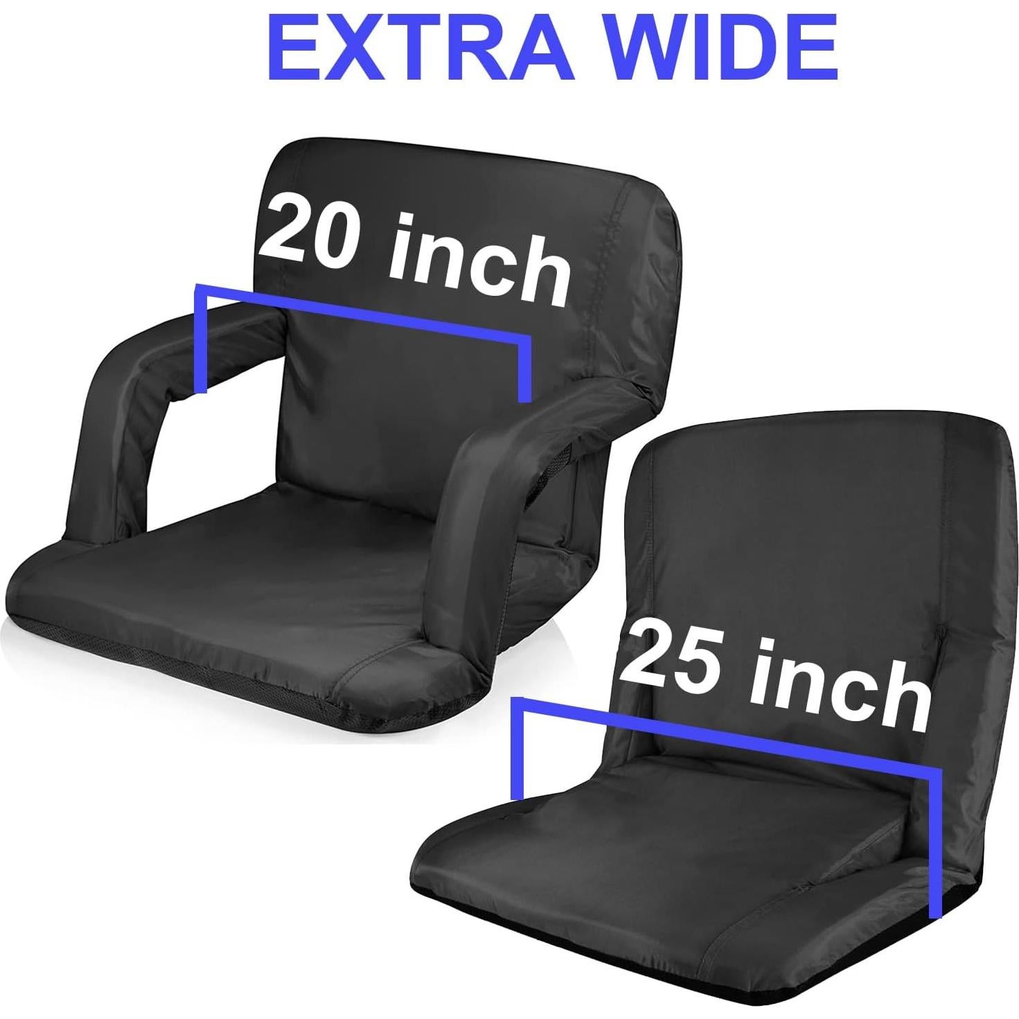 Silla de Gradas Portátil JUICYRAUL JU-MASSAGE con Calefacción y Masaje