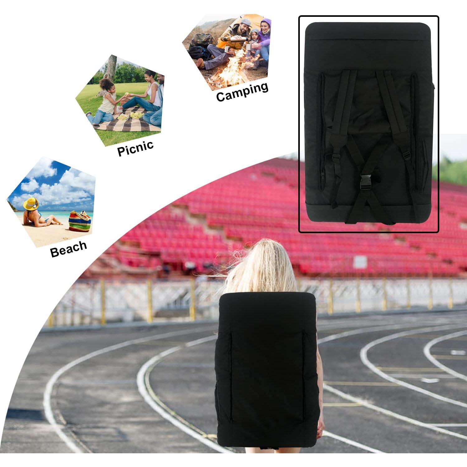 Silla de Gradas Portátil JUICYRAUL JU-MASSAGE con Calefacción y Masaje