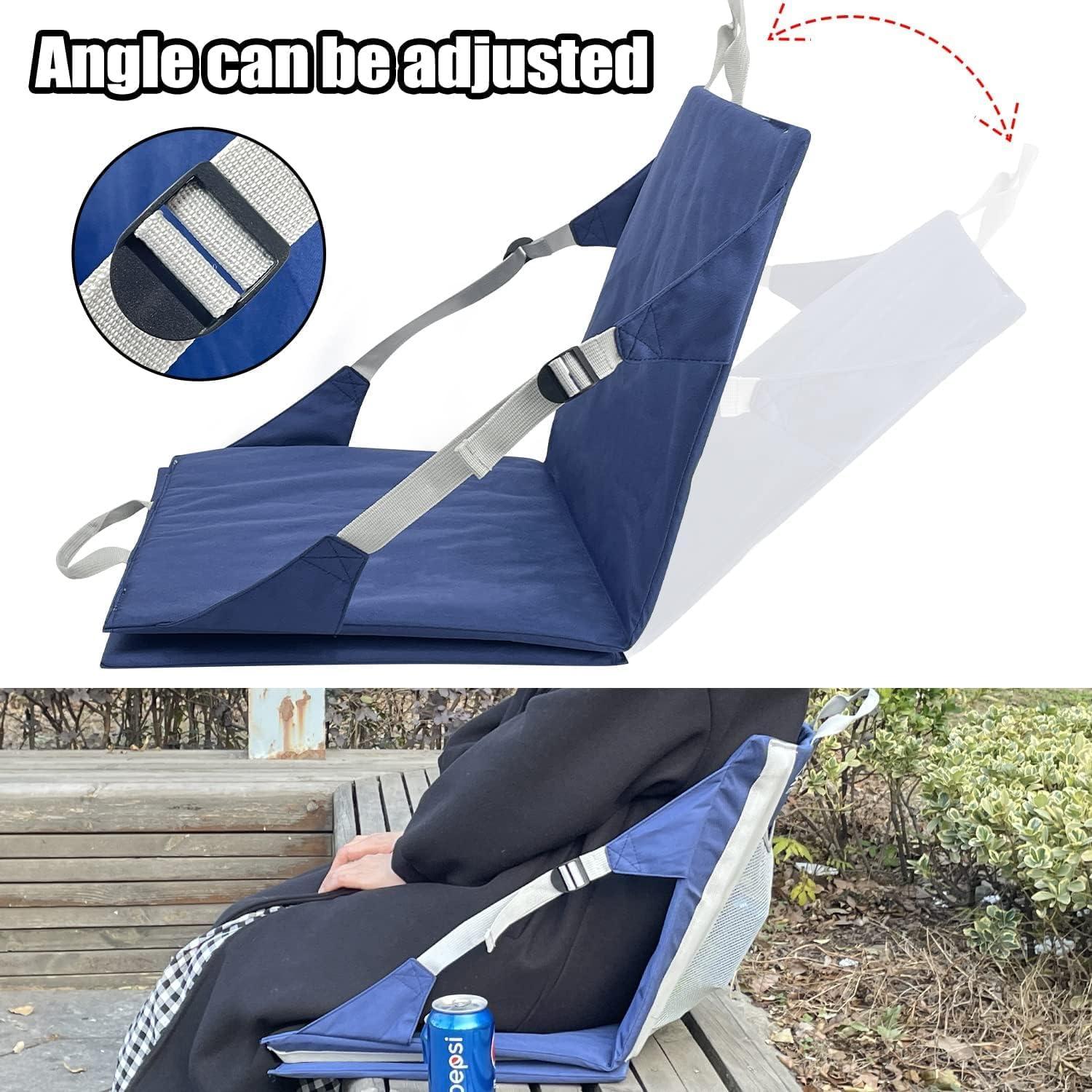Cojín de Asiento Impermeable Sutekus Grande Azul Portátil