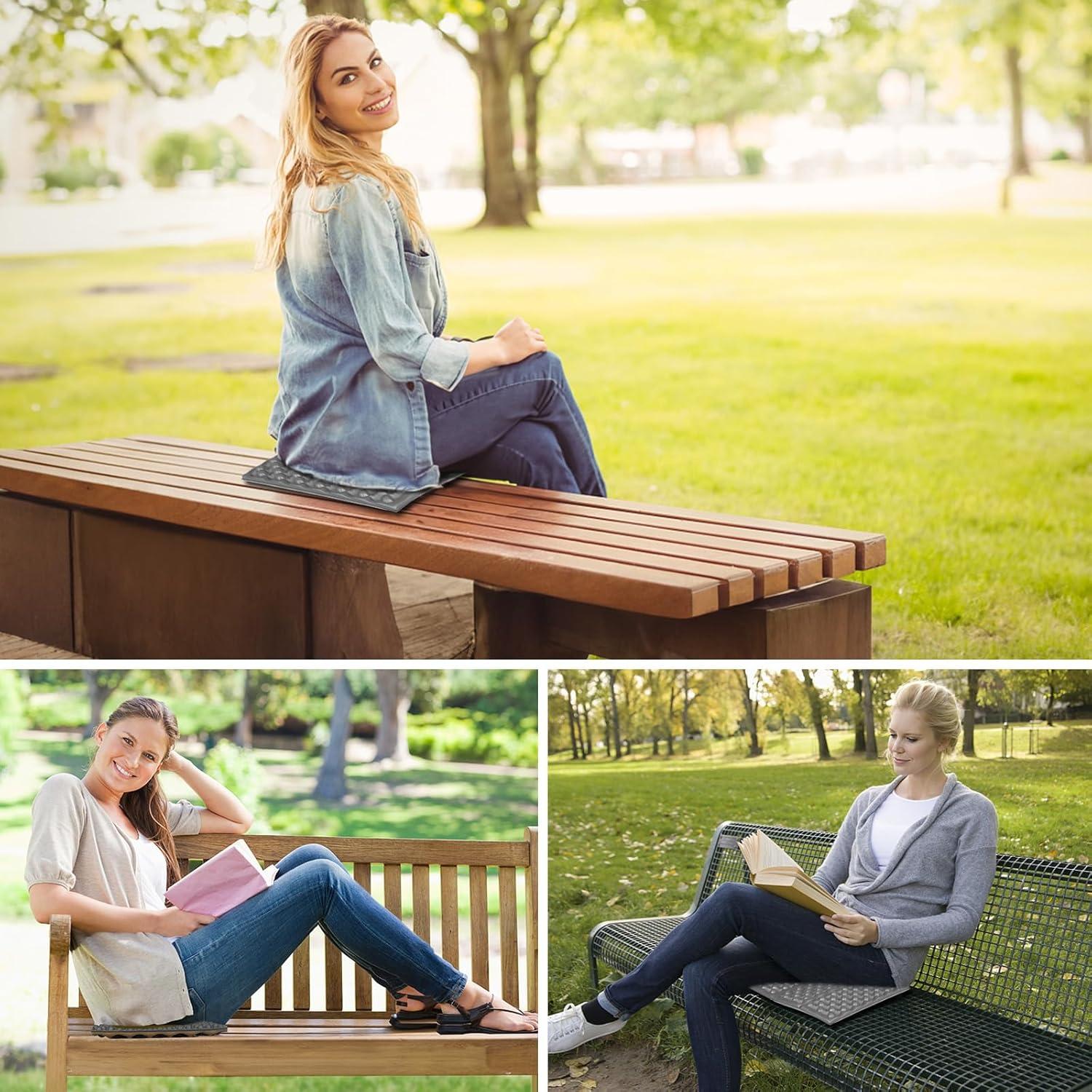 Almohadilla de Asiento Plegable FOCHIER F IXPE Gris 40x30cm