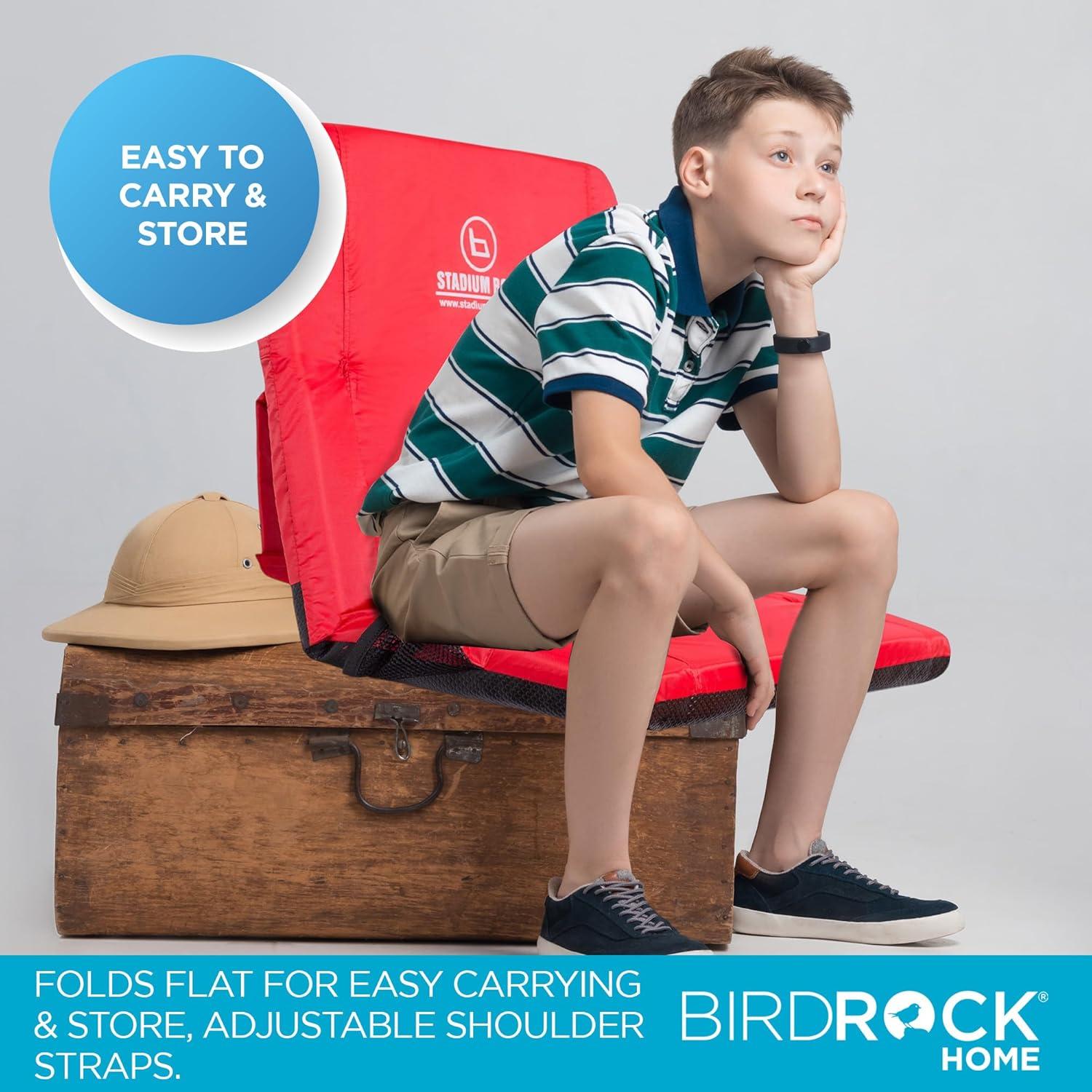 Silla de Estadio Acolchada Stadium Boss Roja - 6 Posiciones Reclinables