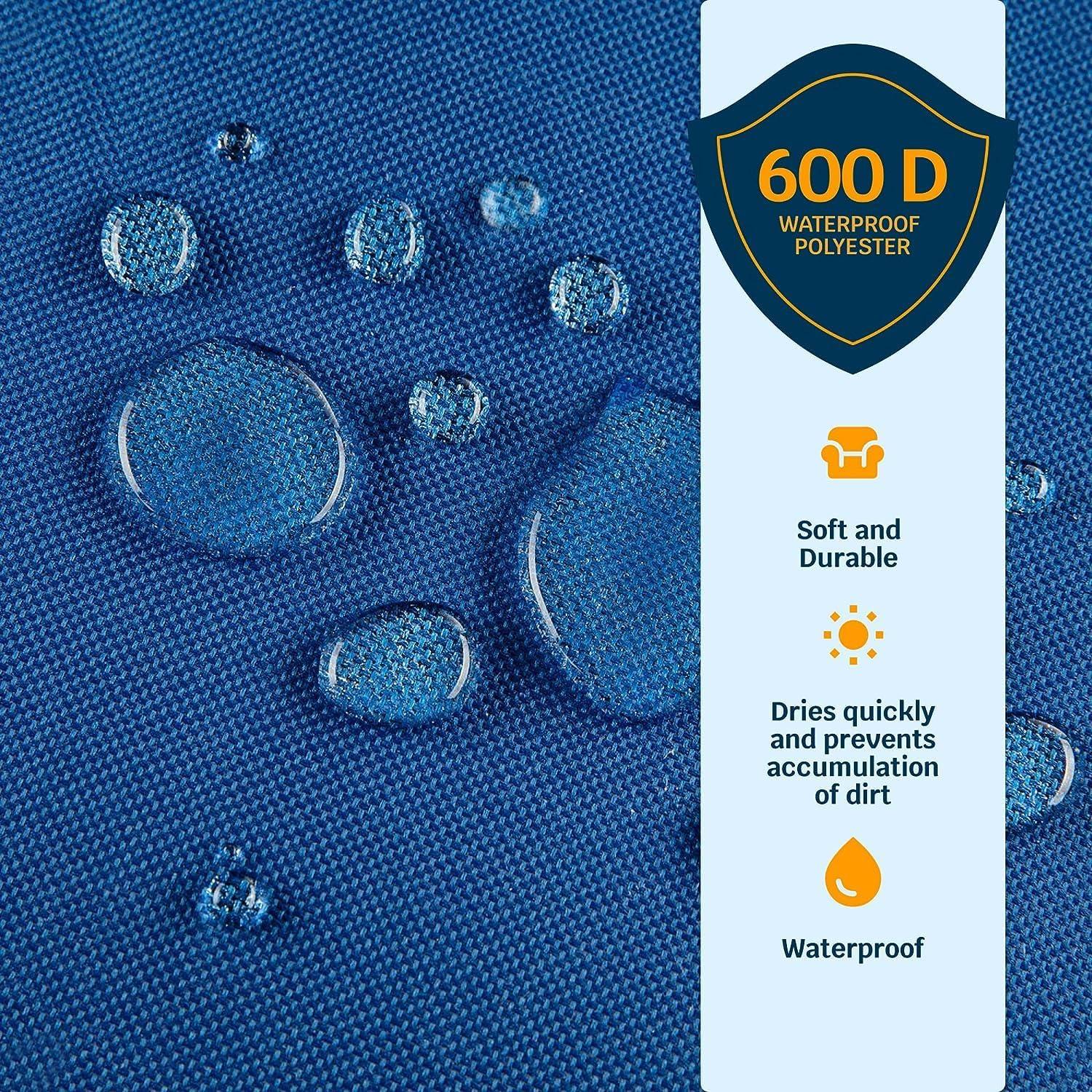 Asiento de Graderío Plegable Alpcour Azul Real - Acolchado y Portátil