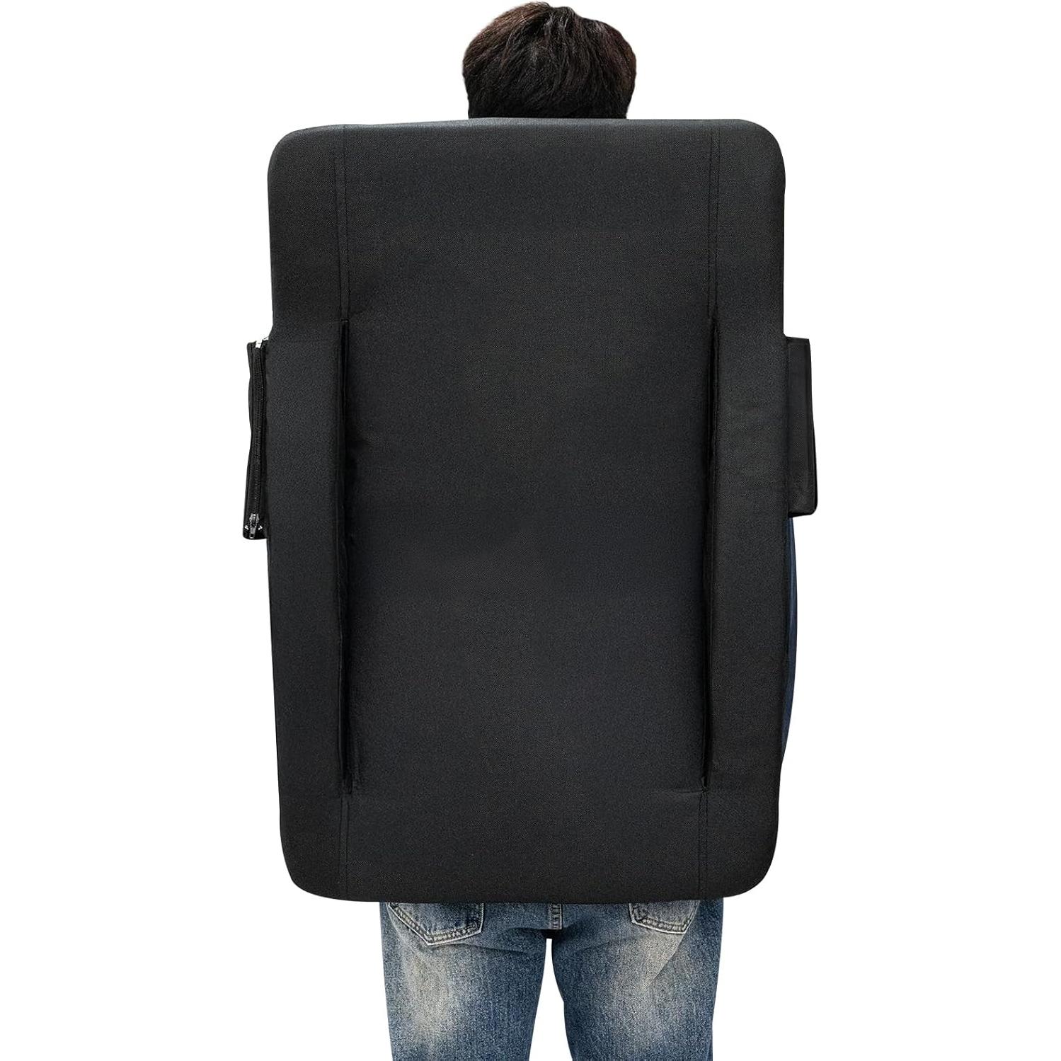 Silla de Estadio Hmlinktt Plegable con Respaldo Ajustable