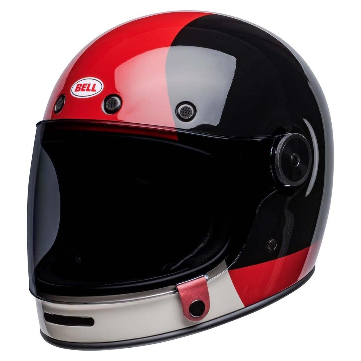 Casco BELL Bullitt Grande Negro Brillante/Borgoña