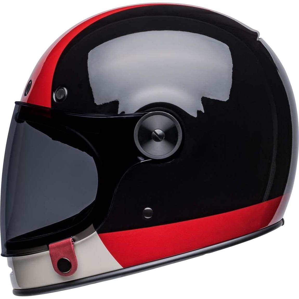 Casco BELL Bullitt Grande Negro Brillante/Borgoña
