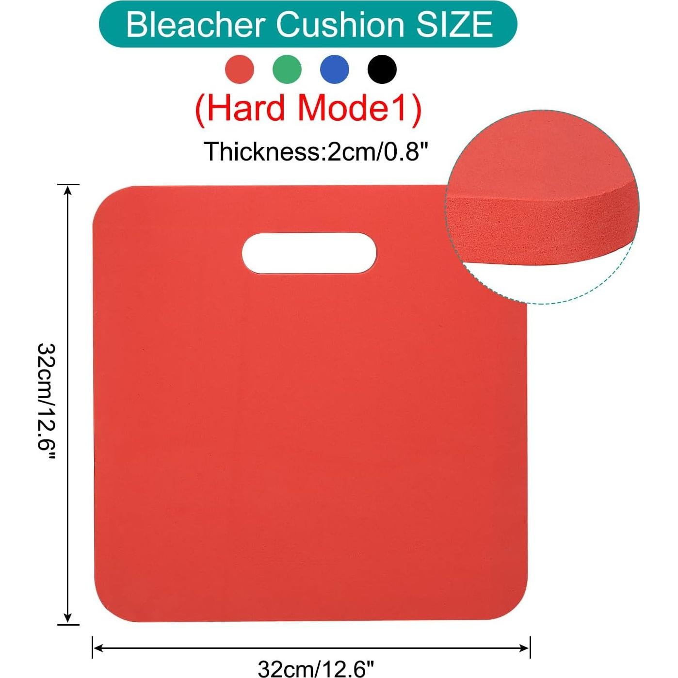 Almohadillas Portátiles para Asientos de Estadio PATIKIL - Paquete de 4