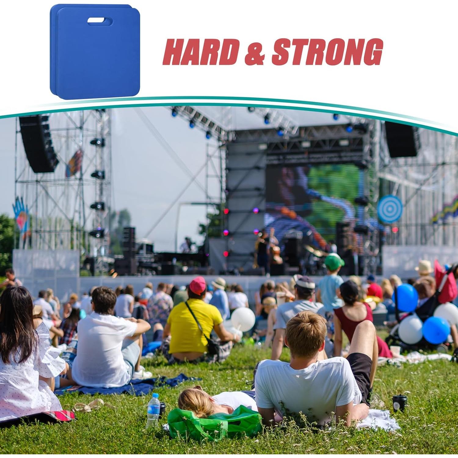 Almohadillas Portátiles para Asientos de Estadio PATIKIL - Paquete de 4