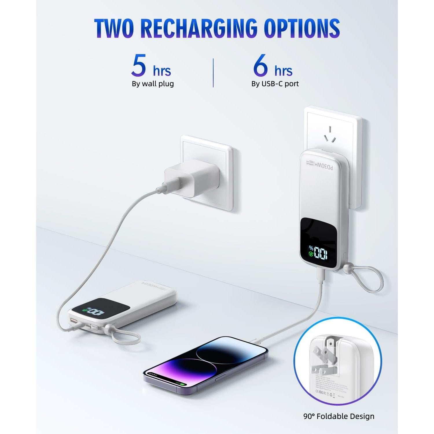 Banco de Energía Portátil 15000mAh Shenzhen AC6 Pro Carga Rápida