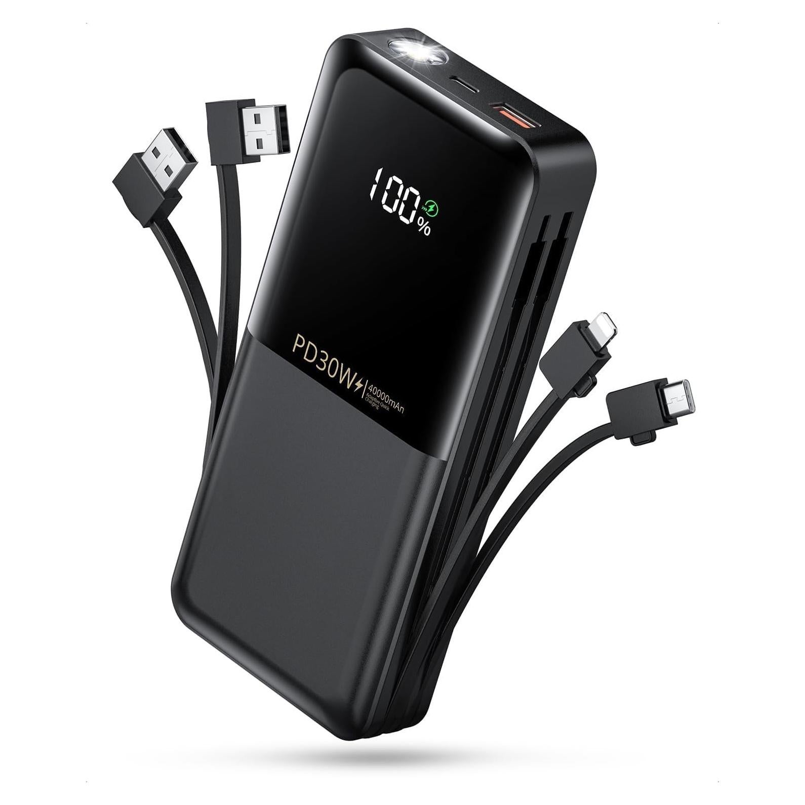 Cargador Portátil Power Bank K20 Pro 40000mAh Carga Rápida