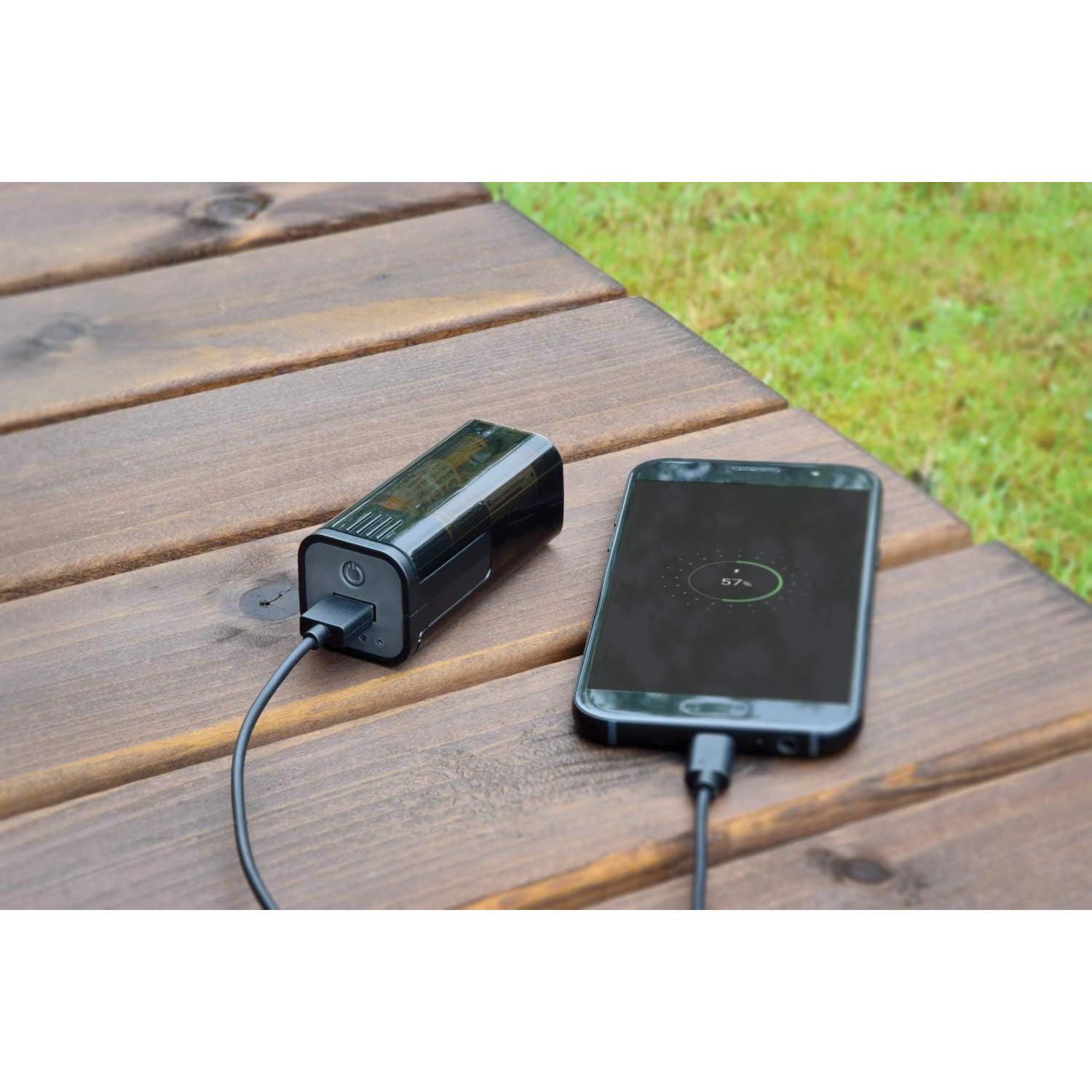 Batería de Emergencia USB ADCB POW1 Portátil 4x AA