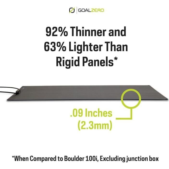 Panel Solar Flexible Goal Zero Flex 100i 100W Monocristalino