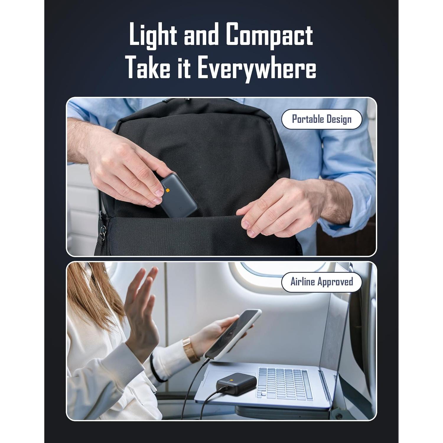 Batería Externa VOLTME Hypercore 10000mAh 30W PD Cargador