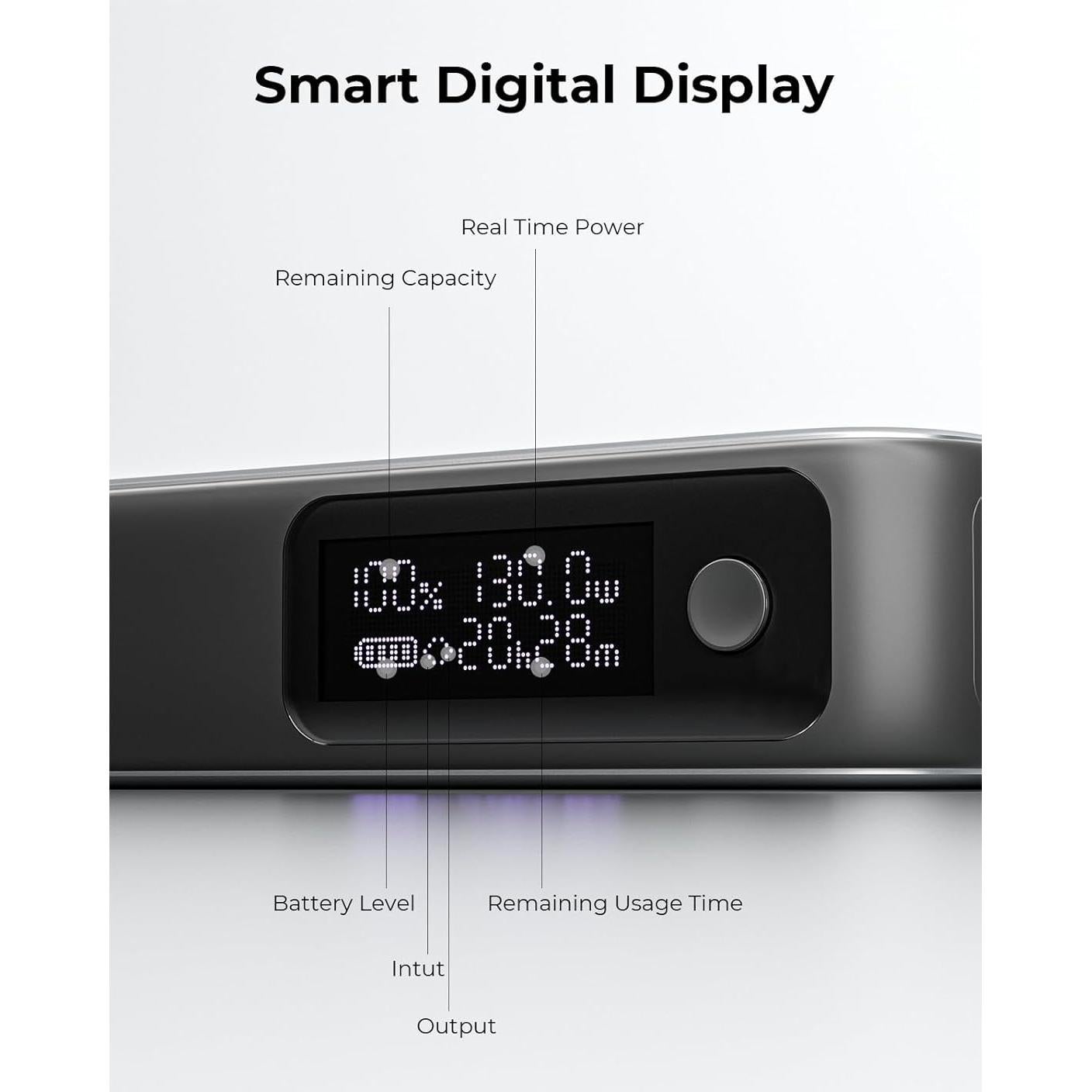 Cargador Portátil AMEGAT 20000mAh 100W Carga Rápida USB-C