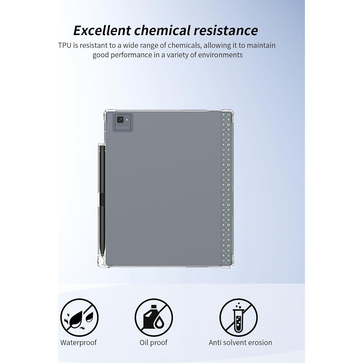 Funda Onyx Boox Tab Ultra C Pro BOVUGAC TPU Transparente